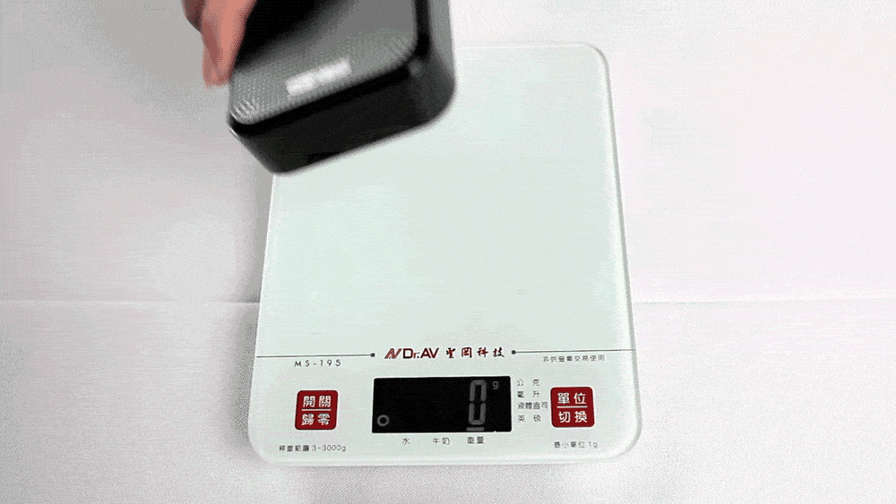 -15  科技9 公克毫升單位英機 切换歸零牛奶3-3000g